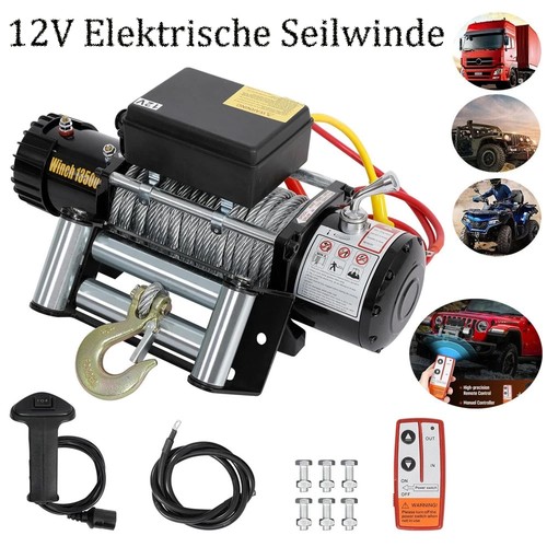 12v elektrische seilwinde - elektrische,