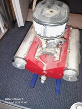 3x V8-Modellmotor Metall