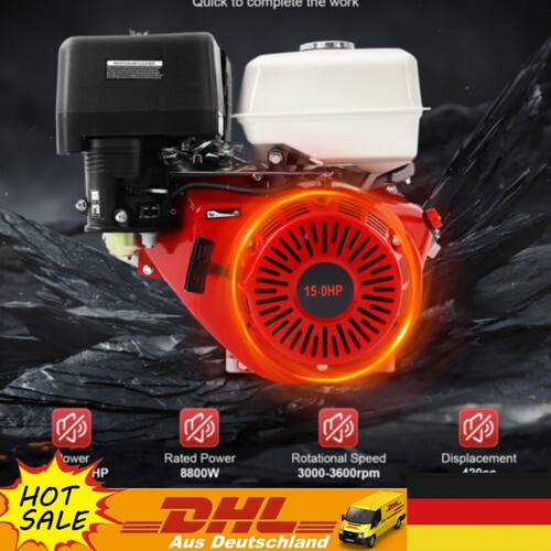 Takt 420cc benzinmotor - 15,
