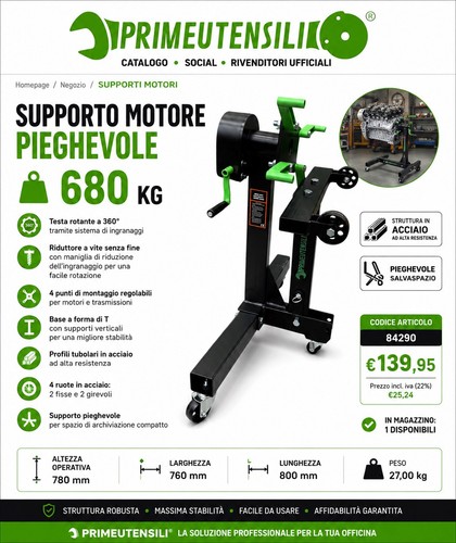 Primeutensili motorständer - primeutensili,